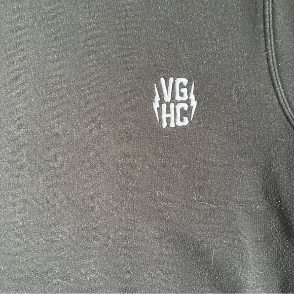 VIOLENT GENTLEMEN BLACK FULL LENGTH CREWNECK SWEATSHIRT WITH LOGO SIZE XS - Picture 6 of 6